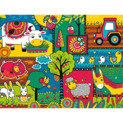 Ravensburger A Day at the Farm 60 Pc Puzzle Outlet