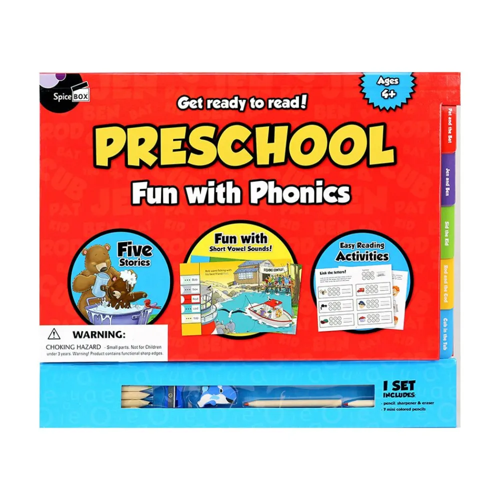 SpiceBox Activity Folder Preschool Phonics Outlet