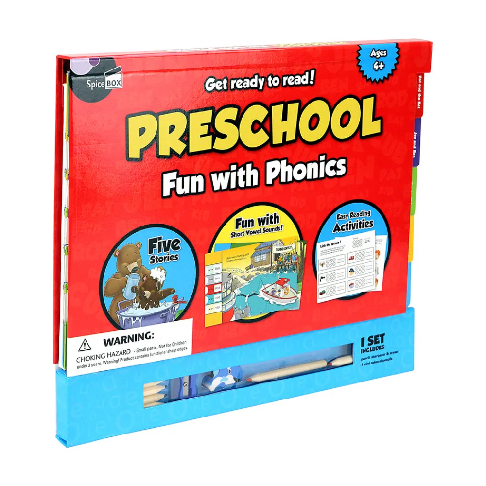SpiceBox Activity Folder Preschool Phonics Outlet