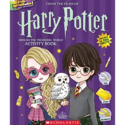 Mastermind Toys Around the Wizarding World Activity Book (Harry Potter: Foil Wonders) Hot