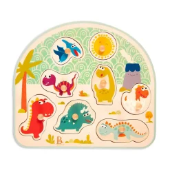 Branford Limited B. Stomping Dinos Wooden Peg Puzzle Sale
