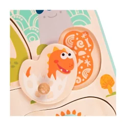 Branford Limited B. Stomping Dinos Wooden Peg Puzzle Sale