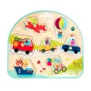 B. Toys B. Vehicles On The Go! Wooden Peg Puzzle Outlet