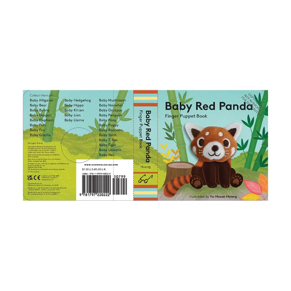 Raincoast Book Distr. Ltd. Baby Red Panda: Finger Puppet Book Sale