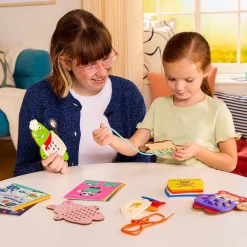 Battat Educational Battat Education Lace-Up & Learn Animals Fine Motor Wooden Lacing Toy Online