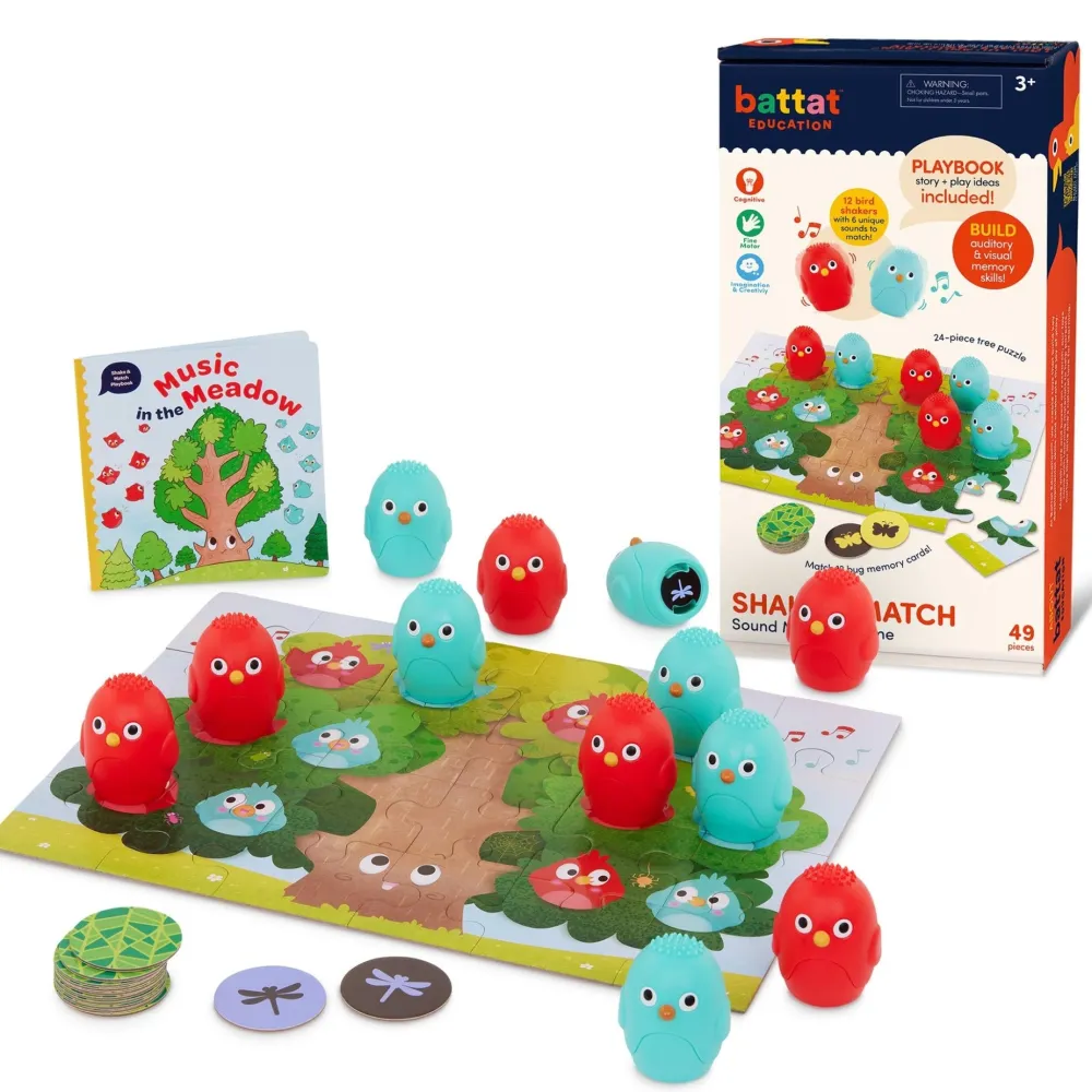 Battat Educational Battat Education Shake & Match Sound Memory Game Online