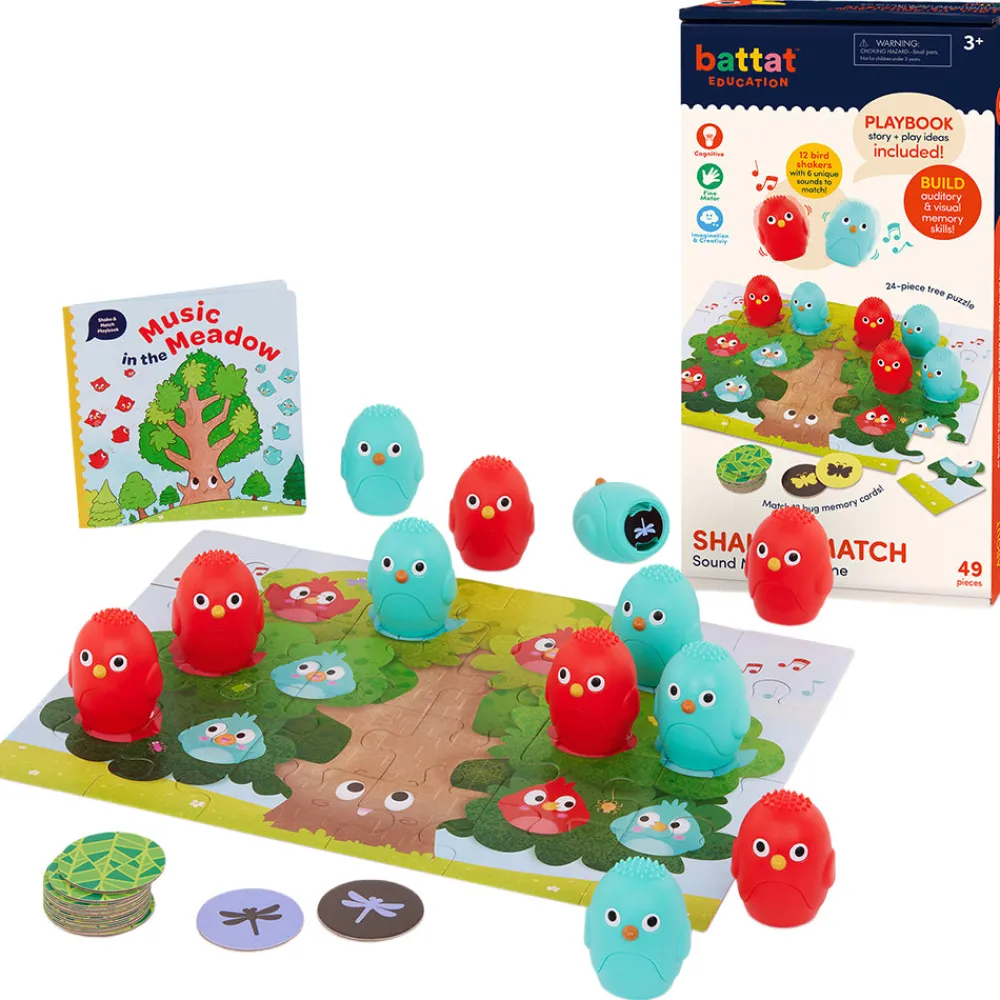 Battat Educational Battat Education Shake & Match Sound Memory Game Online