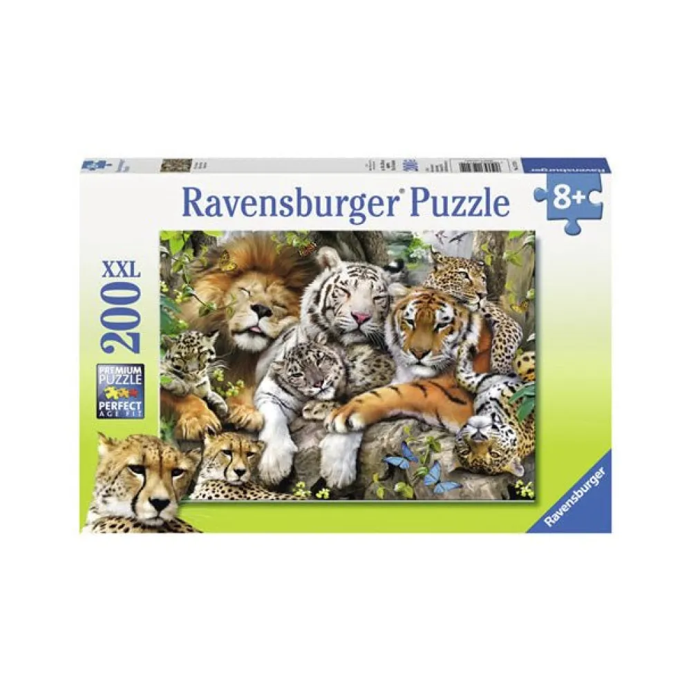 Ravensburger USA, Inc. Big Cat Nap 200 pc Puzzle Fashion