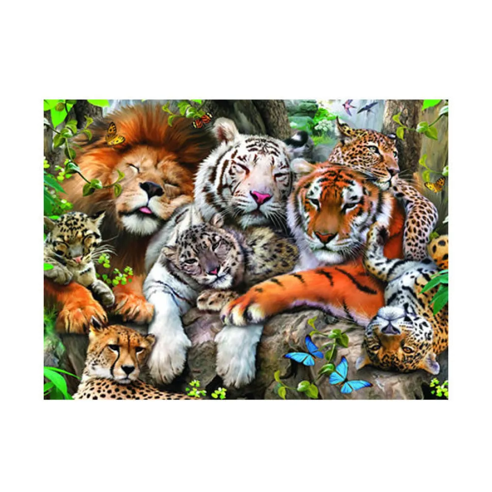 Ravensburger USA, Inc. Big Cat Nap 200 pc Puzzle Fashion