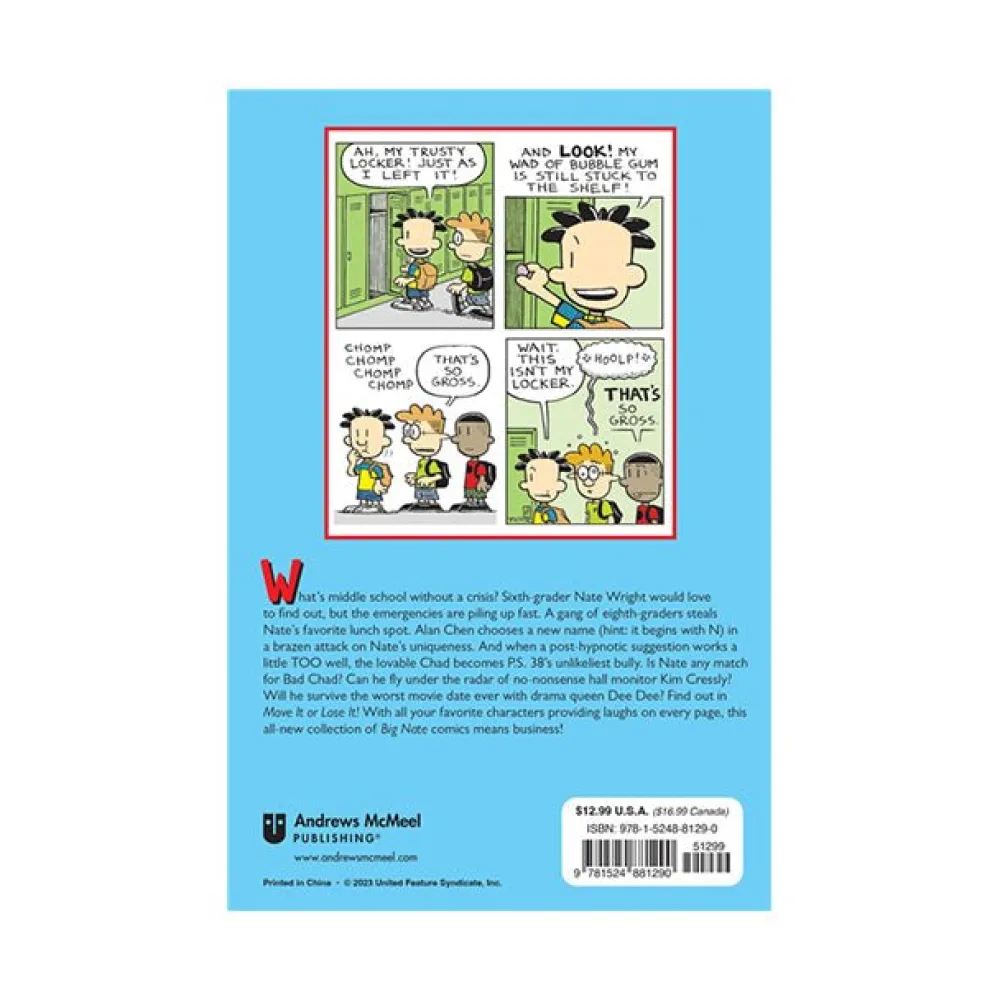 Simon & Schuster Canada Big Nate: Move It or Lose It! Sale