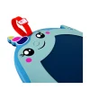 Debt Collectors International, Inc. (Kent Displays) Boogie Board Sketch Pals Norah Narwhal Large Clearance