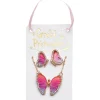 Great Pretenders Boutique Butterfly Necklace & Studded Earring Set Best