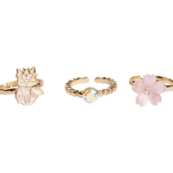 Great Pretenders Boutique Foxy Floral Ring Set, 3pcs Best
