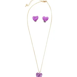 Great Pretenders Boutique Glitter Heart Necklace, Assorted Online