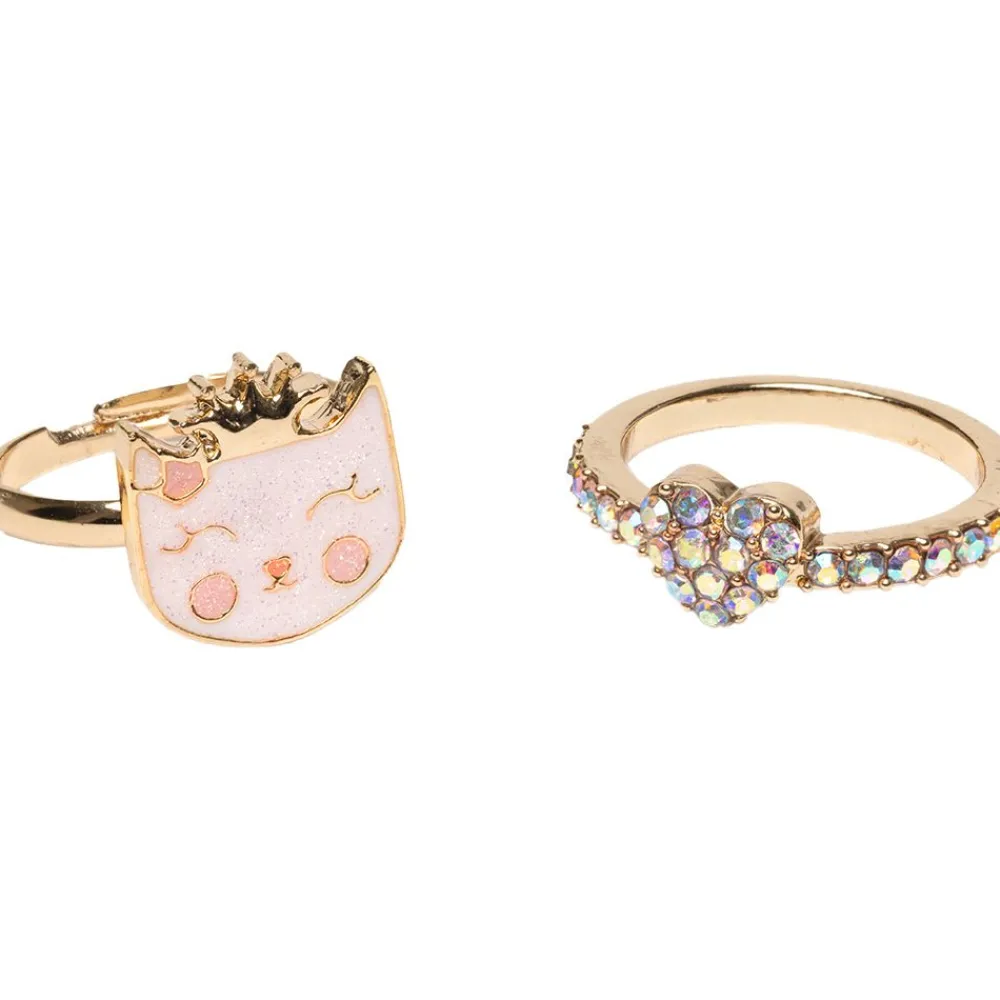 Great Pretenders Boutique Kitty Love Ring Set, 2pc Online