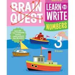 Hachette Book Group Brain Quest Learn to Write: Numbers Clearance