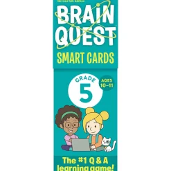 Hachette Book Group Brain Quest 5th Grade Smart Cards Revised 5th Ed. Hot