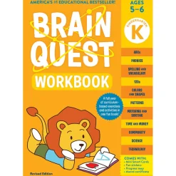 Hachette Book Group Brain Quest Workbook: Kindergarten Revised Edition Clearance