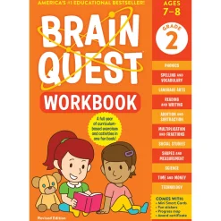 Hachette Book Group Brain Quest Workbook: 2nd Grade Revised Edition Best