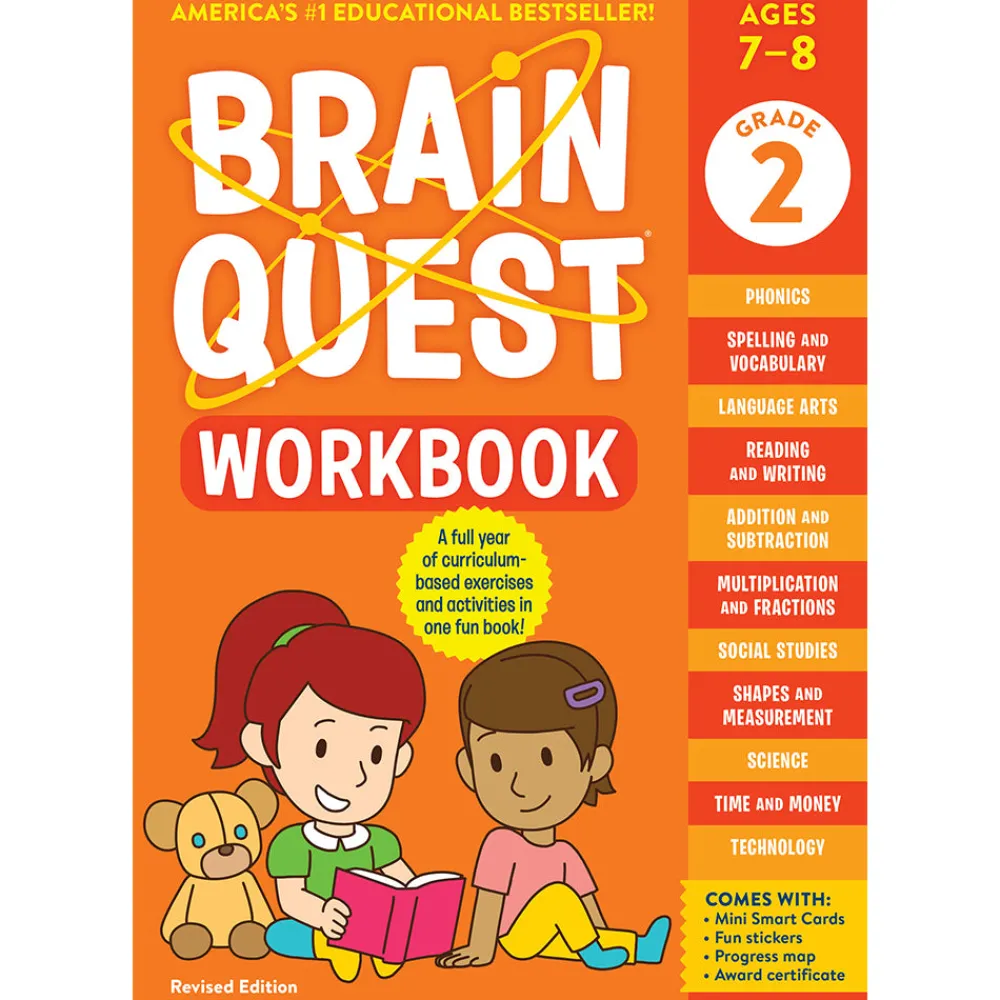 Hachette Book Group Brain Quest Workbook: 2nd Grade Revised Edition Best