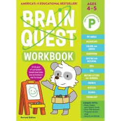 Hachette Book Group Brain Quest Workbook: Pre-K Revised Edition Discount