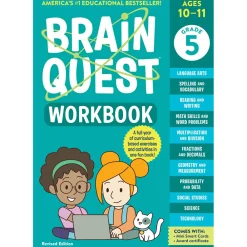 Hachette Book Group Brain Quest Workbook: 5th Grade Revised Edition Outlet