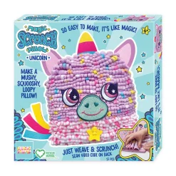 Bright Stripes Magic Scrunch Unicorn Pillow Outlet