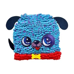 Bright Stripes Magic Scrunch Puppy Pillow Fashion