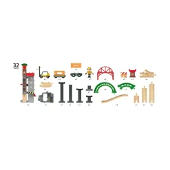 Ravensburger USA, Inc. Brio Lift & Load Warehouse Set Clearance