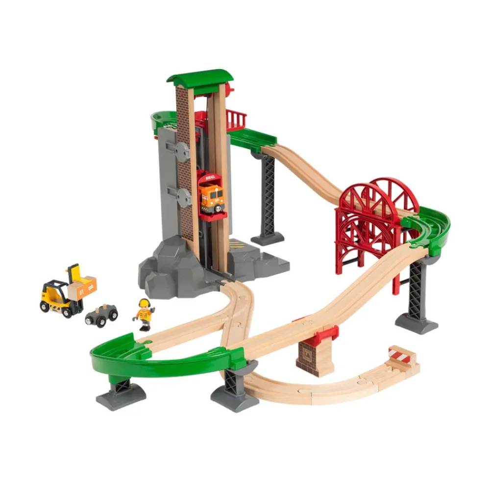 Ravensburger USA, Inc. Brio Lift & Load Warehouse Set Clearance