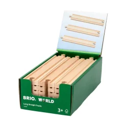 Ravensburger USA, Inc. Brio Long Straight Tracks New