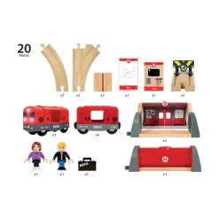 Ravensburger USA, Inc. Brio Metro Railway Set Hot