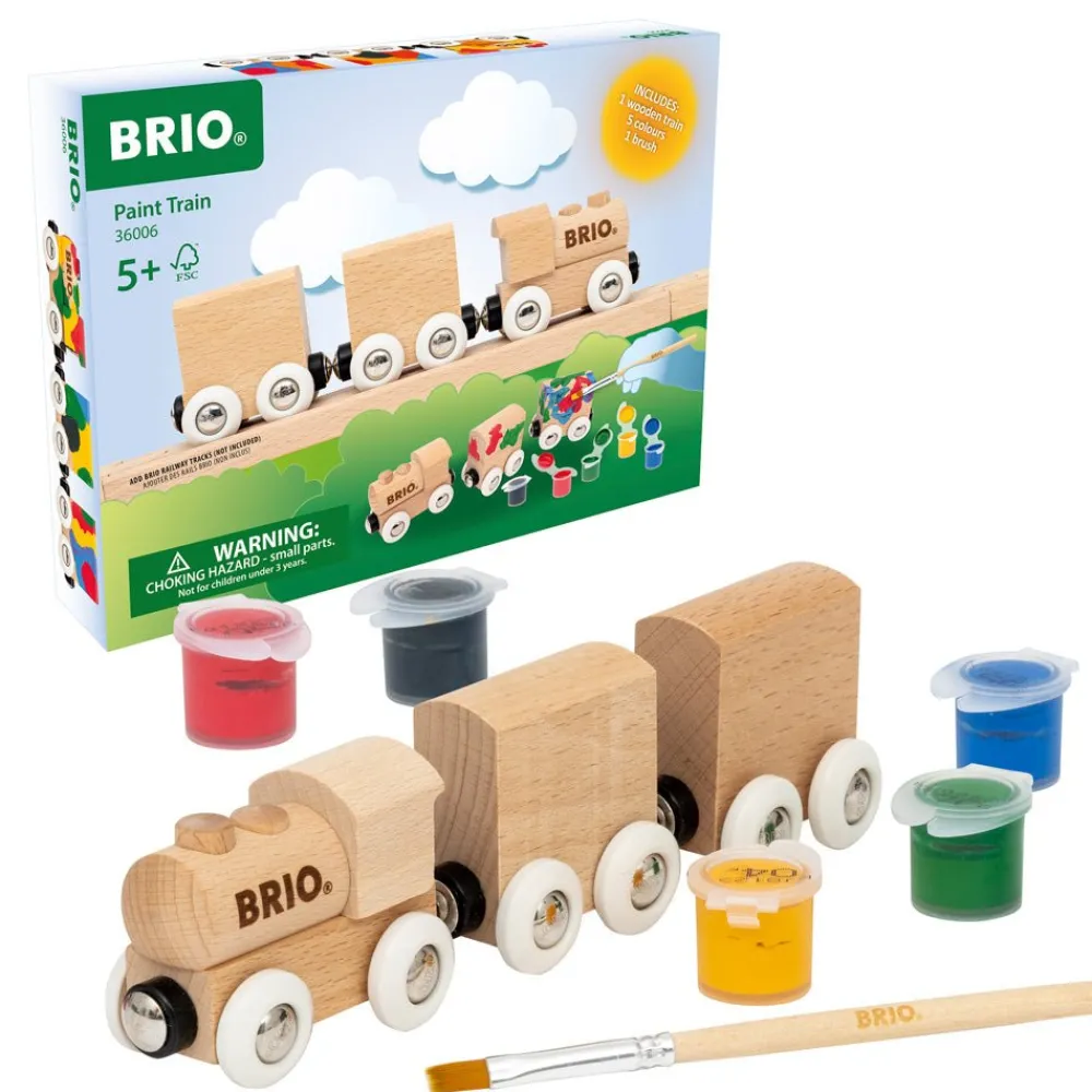 Ravensburger USA, Inc. BRIO Paint Train Hot