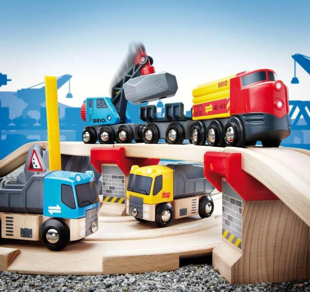 BRIO Rail & Road Loading Set Best