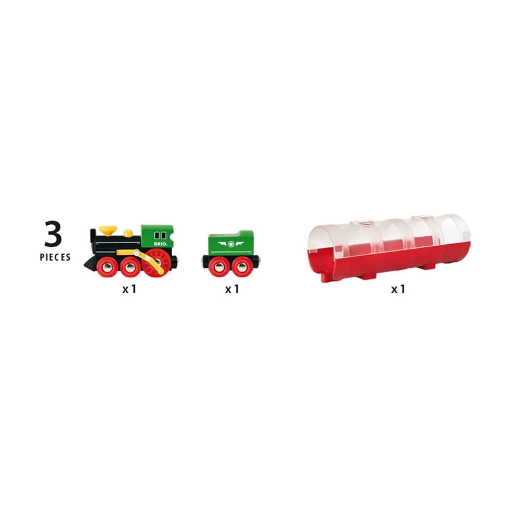 BRIO World Steam Train and Tunnel Best