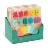 Branford Limited B.Toys Counting Rainbows Wooden Puzzle Clearance
