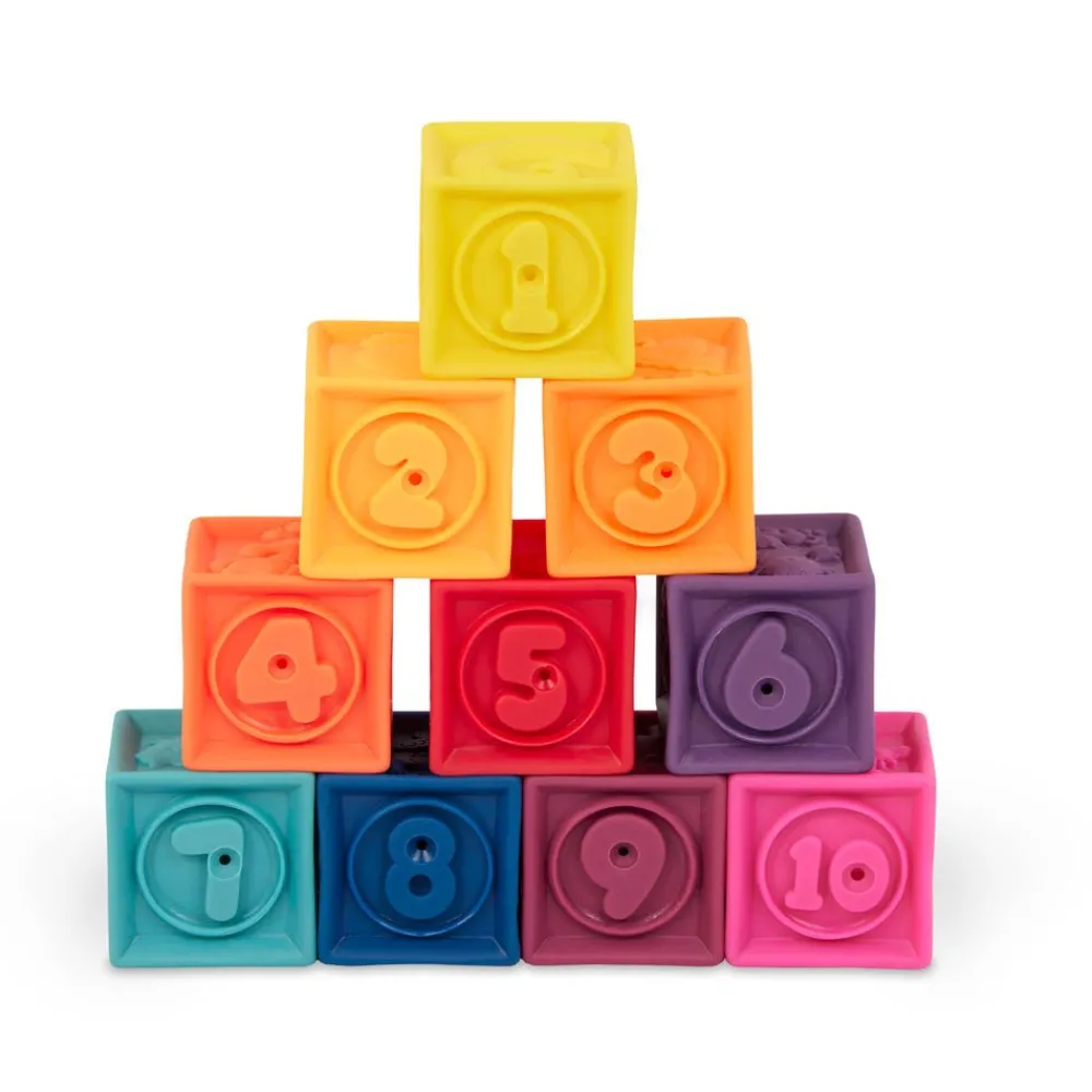 B. Toys B.Toys One Two Squeeze, Soft Blocks Online