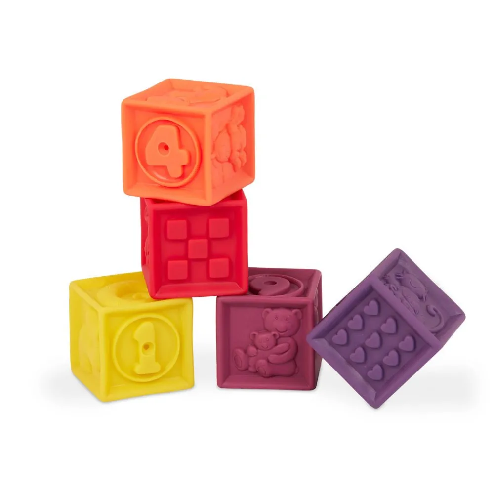 B. Toys B.Toys One Two Squeeze, Soft Blocks Online