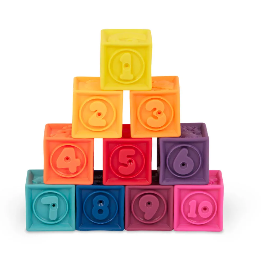 B. Toys B.Toys One Two Squeeze, Soft Blocks Online