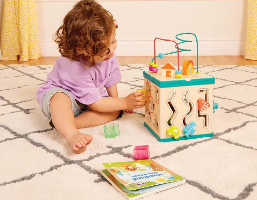 Branford Limited B.Toys Wooden Activity Cube Sale