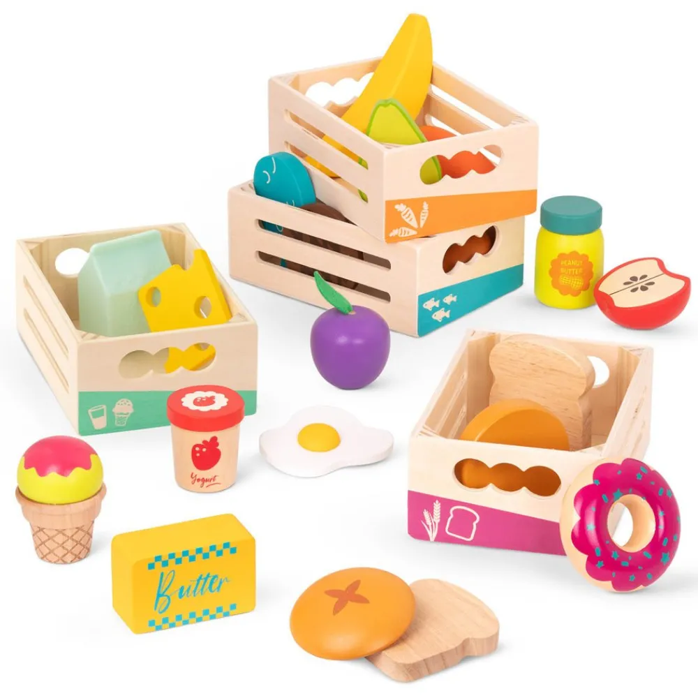 Branford Limited B.Toys Wooden Food Groups Clearance