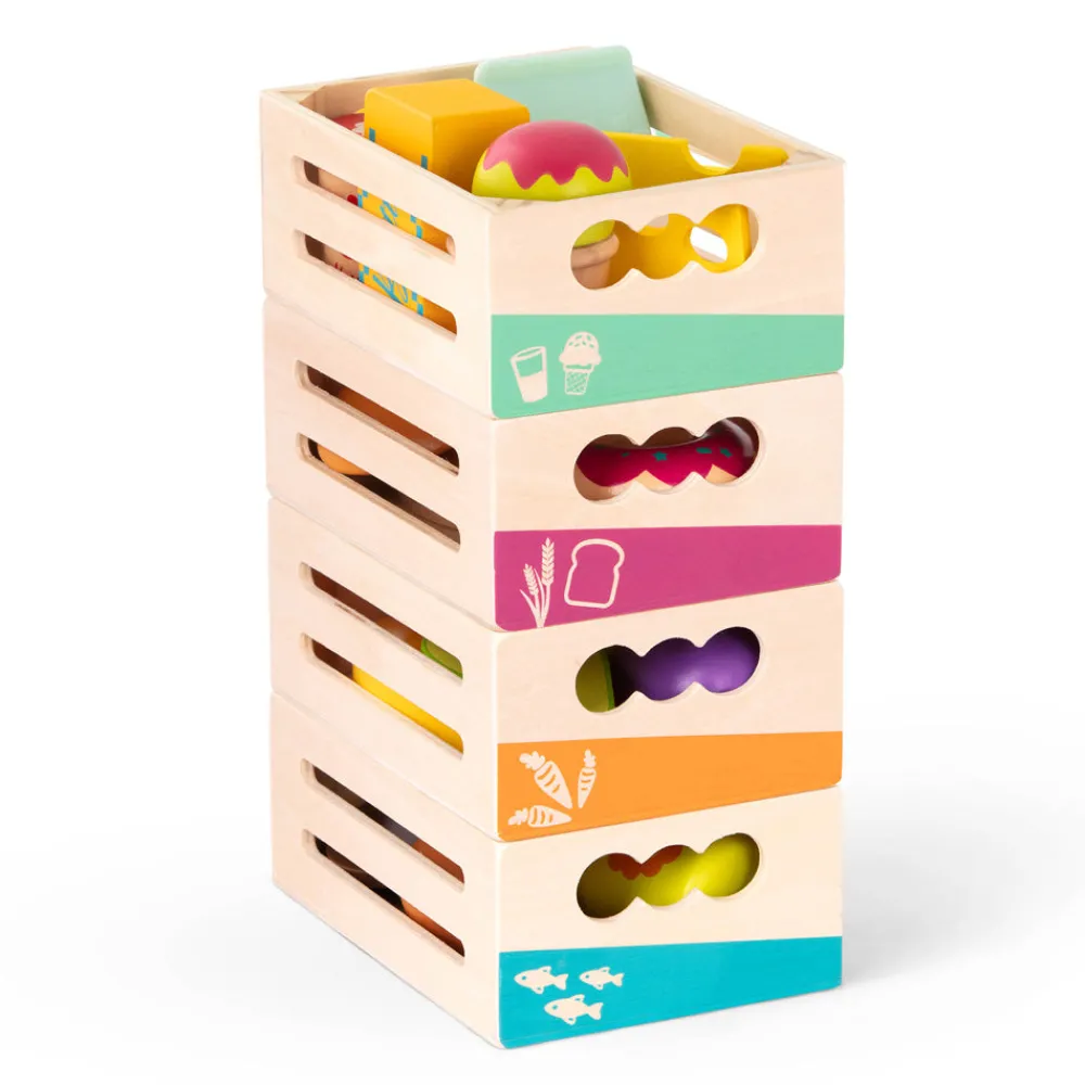 Branford Limited B.Toys Wooden Food Groups Clearance