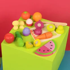 Branford Limited B.Toys Wooden Fruits & Vegetable Playset Outlet