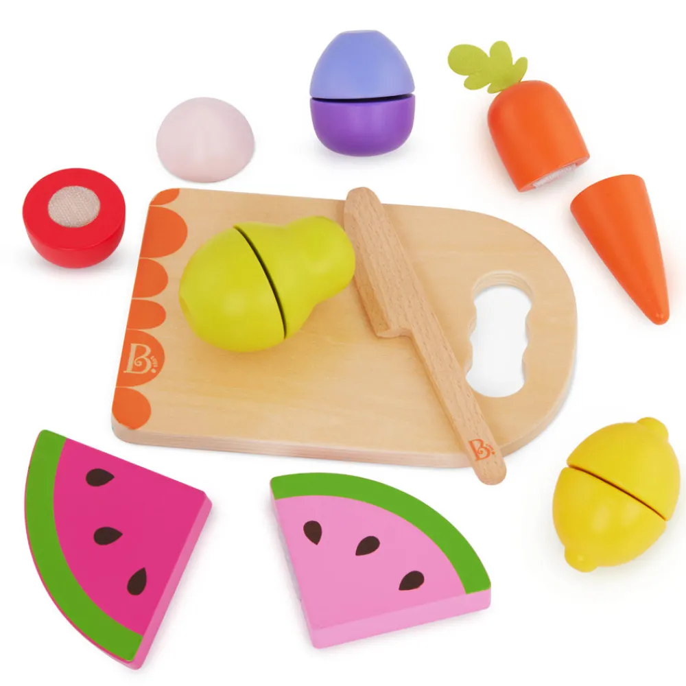 Branford Limited B.Toys Wooden Fruits & Vegetable Playset Outlet