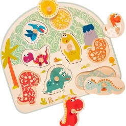 B. Toys B.Toys Wooden Puzzle Assortment New