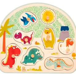 B. Toys B.Toys Wooden Puzzle Assortment New