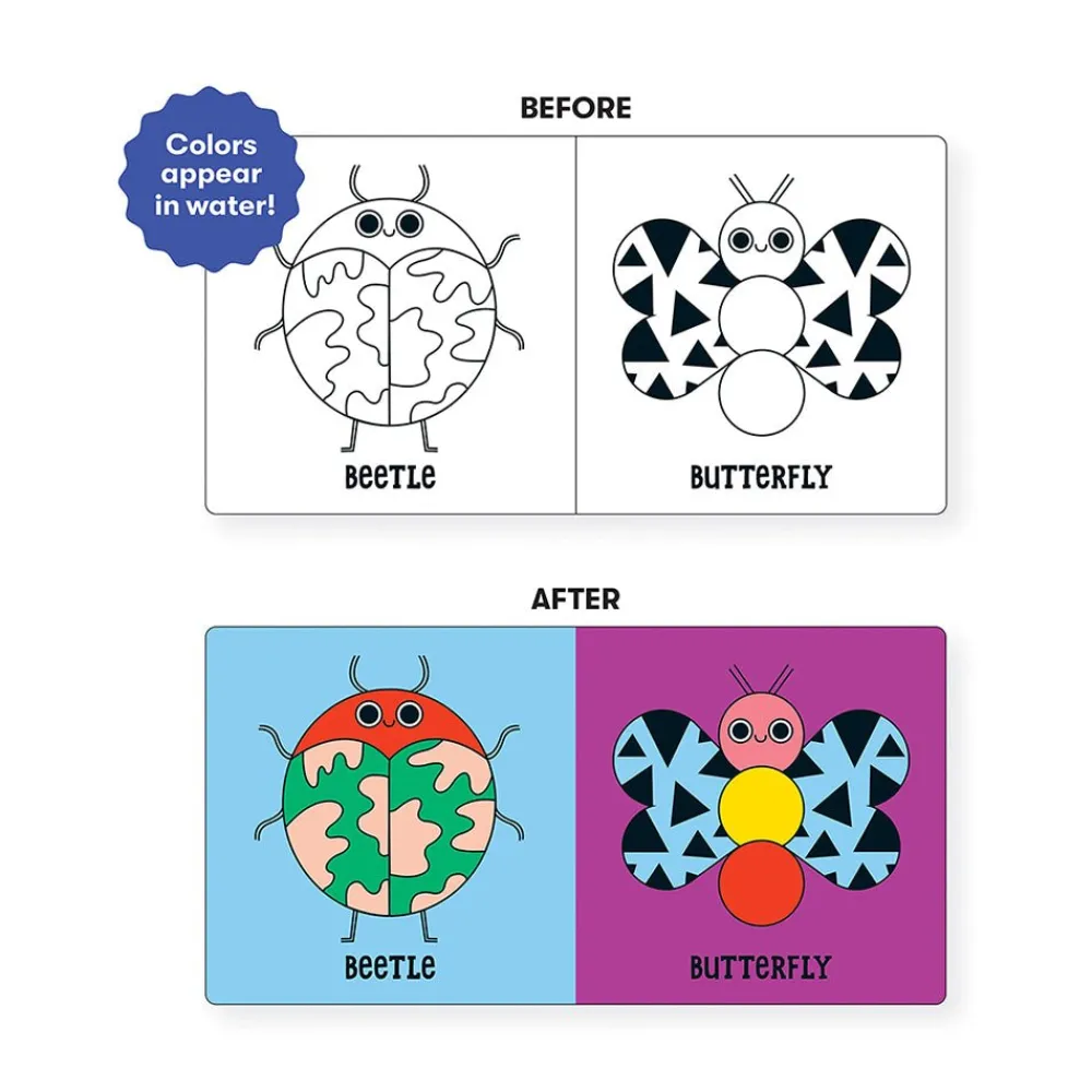 Raincoast Book Distr. Ltd. Bug Out! Color Magic Bath Book New