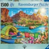 Ravensburger Canyon Camping 1500 Pc Puzzle Online