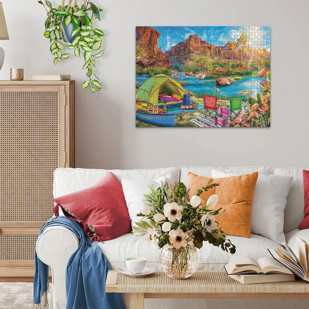 Ravensburger Canyon Camping 1500 Pc Puzzle Online