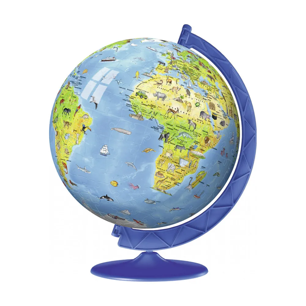 Ravensburger USA, Inc. Children's World Globe 3D Puzzle Fashion